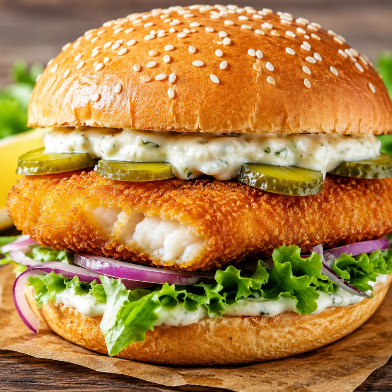Fish Pollock Burger