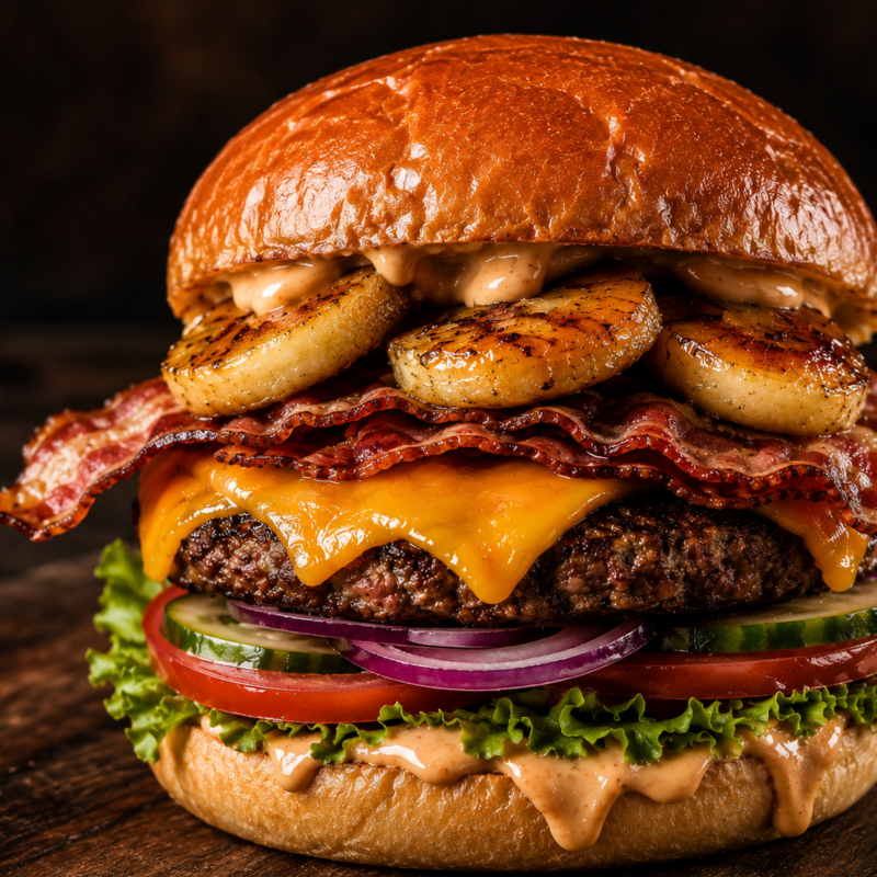 Elvis Rockn Roll Burger