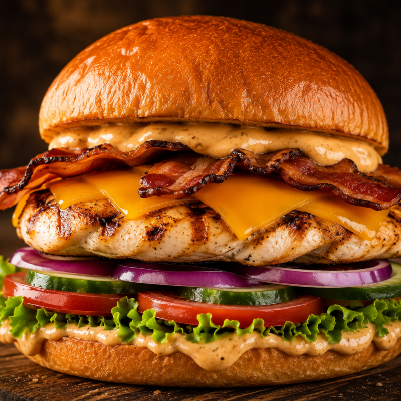 Crazy Chicken Burger