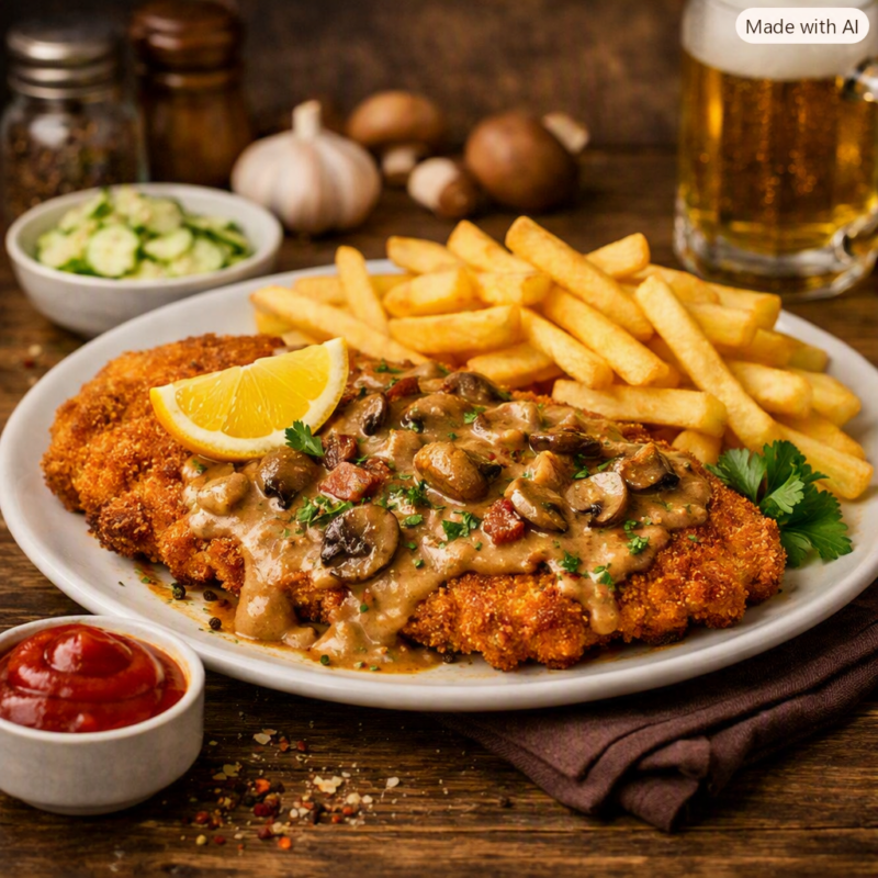 Jägerschnitzel