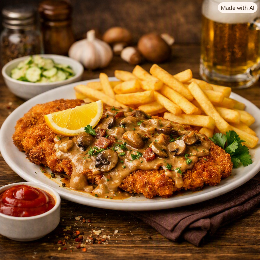 Jägerschnitzel