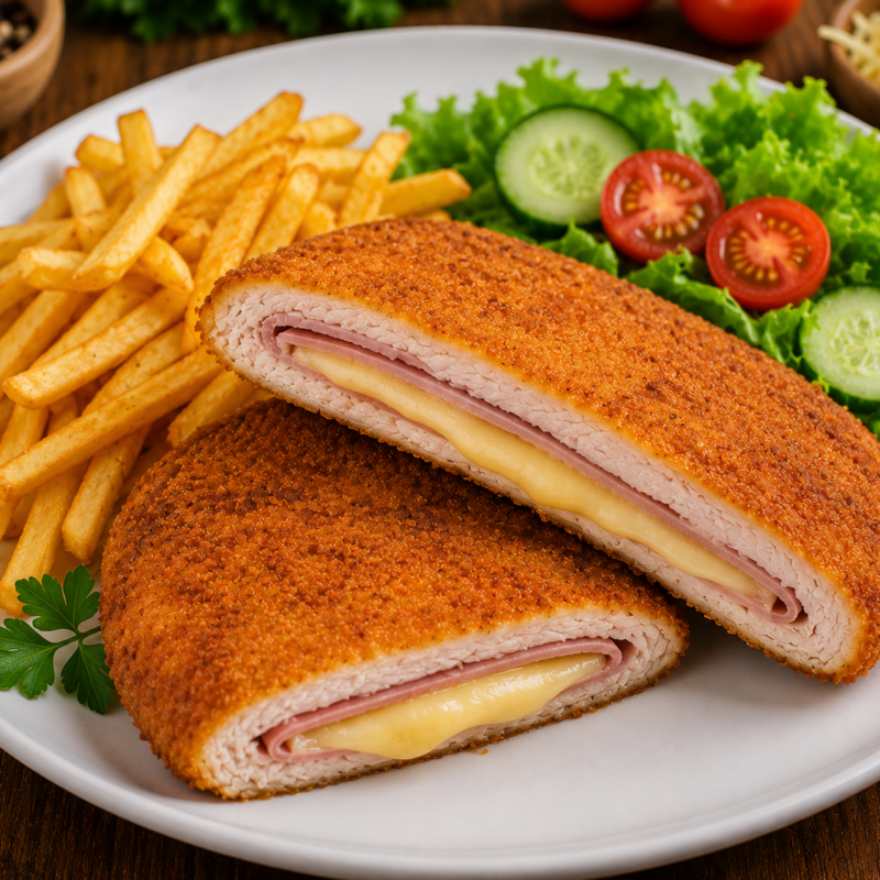 Putenschnitzel "Cordon Bleu"